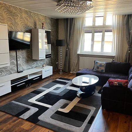 Schoenes City-Apartment Im Zentrum Mit Balkon هوف المظهر الخارجي الصورة